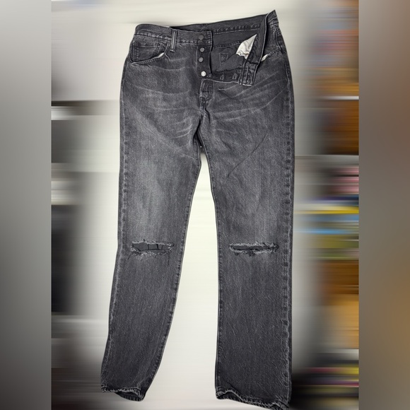 Levi´s 501 ® 01 Original Regular Fit Straight Leg Men Jeans Black